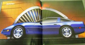 1995 Chevrolet Corvette Dealer Prestige Brochure Coupe Convertible ZR1