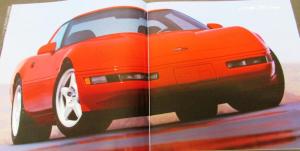 1995 Chevrolet Corvette Dealer Prestige Brochure Coupe Convertible ZR1