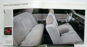 1989 Ford LTD Crown Victoria Diagrams Specifications Safety XL Sales Brochure