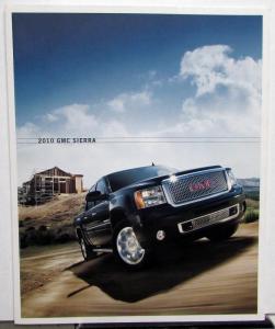 2010 GMC Truck Dealer Sierra Pickup Sales Brochure Features Options Specs Large