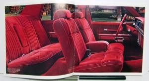 1987 Ford LTD Crown Victoria Diagrams Specifications Safety XL Sales Brochure