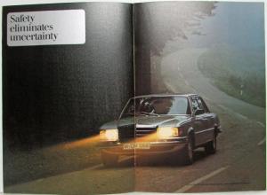 1976 Mercedes-Benz 350SE 450SE 450SEL Sales Brochure with Spec Folders