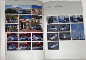 2005 Mercedes-Benz B-Class Media Information Press Kit