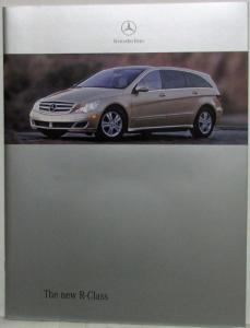 2005 Mercedes-Benz R-Class New York Auto Show Media Information Press Kit