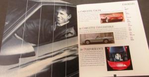 1988 Chevrolet Corvette Dealer Prestige Brochure Coupe Convertible
