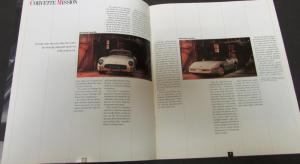 1988 Chevrolet Corvette Dealer Prestige Brochure Coupe Convertible