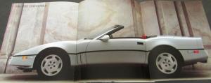 1988 Chevrolet Corvette Dealer Prestige Brochure Coupe Convertible