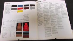 1988 Chevrolet Corvette Dealer Prestige Brochure Coupe Convertible