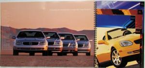 1997 Mercedes-Benz Presenting Coupes and Coupe/Roadsters Sales Brochure