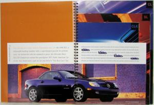 1997 Mercedes-Benz Presenting Coupes and Coupe/Roadsters Sales Brochure