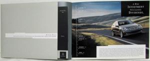2006 Mercedes-Benz C-Class Sales Brochure with Front Cover Soul Brochure Insert