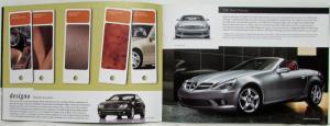 2006 Mercedes-Benz C-Class Sales Brochure with Front Cover Soul Brochure Insert