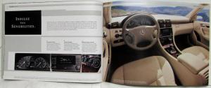 2006 Mercedes-Benz C-Class Sales Brochure with Front Cover Soul Brochure Insert