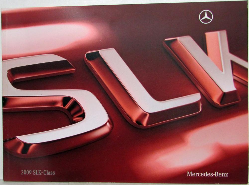2009 Mercedes-Benz SLK-Class Sales Brochure