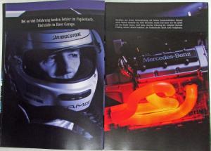 1997 Mercedes-Benz AMG More Emotions per Kilometer Sales Brochure - German Text