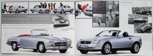 1996 Mercedes-Benz SLK Sales Brochure with Price Sheet - German Text