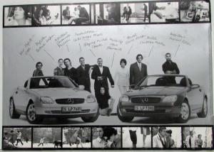 1996 Mercedes-Benz SLK Sales Brochure with Price Sheet - German Text