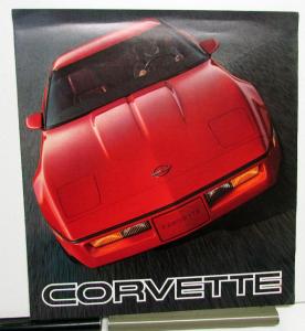 1985 Chevrolet Corvette Dealer Large Sales Brochure