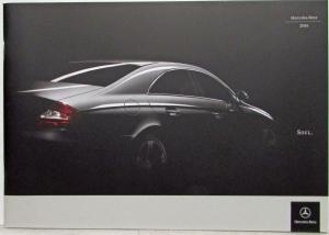 2006 Mercedes-Benz CL-Class Sales Brochure with Front Cover Soul Brochure Insert