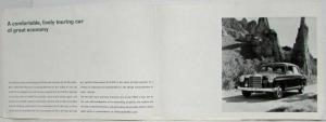 1961 Mercedes-Benz 190D Sales Brochure Folder with Spec Data Sheet ExP 2233