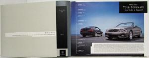 2006 Mercedes-Benz CLK-Class Sales Brochure w/ Front Cover Soul Brochure Insert