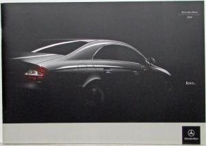 2006 Mercedes-Benz CLK-Class Sales Brochure w/ Front Cover Soul Brochure Insert