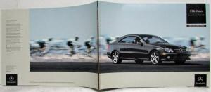2006 Mercedes-Benz CLK-Class Sales Brochure w/ Front Cover Soul Brochure Insert
