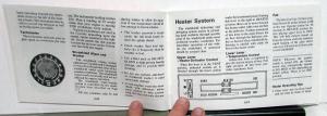 1977 Chevrolet Corvette Owners Manual Care & Operation Instructions Reproduction