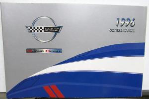 1996 Chevrolet Corvette Owners Manual Original Grand Sport Collector Edition