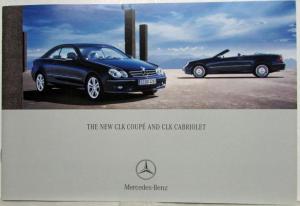 2005 Mercedes-Benz New CLK Coupe and Cabriolet Sales Brochure - UK Market