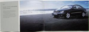 2005 Mercedes-Benz New CLK Coupe and Cabriolet Sales Brochure - UK Market