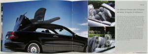2005 Mercedes-Benz New CLK Coupe and Cabriolet Sales Brochure - UK Market