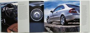 2005 Mercedes-Benz New CLK Coupe and Cabriolet Sales Brochure - UK Market