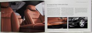 2007 Mercedes-Benz The New CL-Class Sales Brochure - German Text