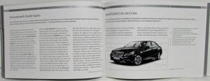 2009 Mercedes-Benz E-Class Saloon Sales Brochure - UK Market