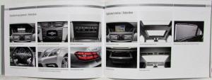 2009 Mercedes-Benz E-Class Saloon Sales Brochure - UK Market