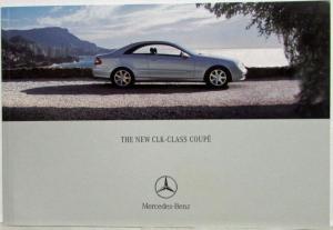 2002 Mercedes-Benz CLK-Class Coupe Sales Brochure - UK Market