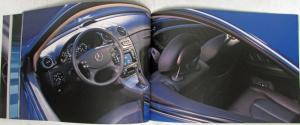 2002 Mercedes-Benz CLK-Class Coupe Sales Brochure - UK Market