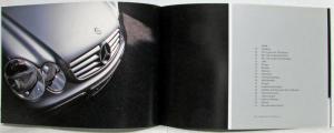 2004 Mercedes-Benz CLK-Class Coupe Sales Brochure - German Text