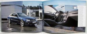 2004 Mercedes-Benz CLK-Class Coupe Sales Brochure - German Text