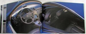 2004 Mercedes-Benz CLK-Class Coupe Sales Brochure - German Text