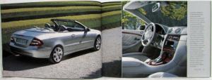 2005 Mercedes-Benz CLK-Class Convertibles Sales Brochure with Specs Folder