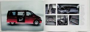 2001 Mercedes-Benz Class V Sales Brochure - Italian Text