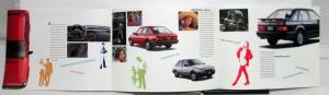 1992 Ford Escort Specifications Options Sales Tri-Folder SPANISH TEXT