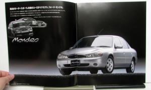 1998 Ford Mondeo Specifications Color Options Sales Brochure JAPANESE TEXT