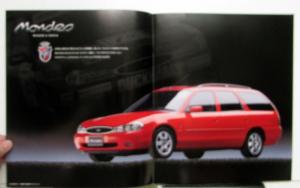 1998 Ford Mondeo Specifications Color Options Sales Brochure JAPANESE TEXT