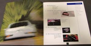 1991 Chevrolet Corvette Dealer Prestige Sales Brochure ZR1