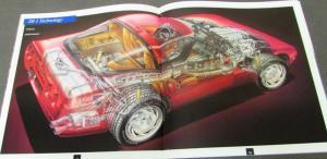 1991 Chevrolet Corvette Dealer Prestige Sales Brochure ZR1