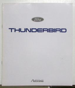 1990-1995 Ford Thunderbird Specs Color Options Sales Brochure JAPANESE TEXT
