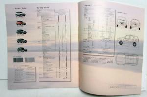 2000-2005 Ford Escape Paint Chips Diagrams Specifications Brochure JAPANESE TEXT